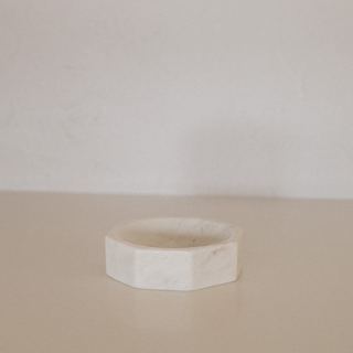 Caden Octangular Bowl - White Small