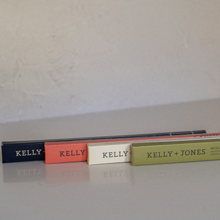 Full Collection of Kelly + Jones Incense Boxes in Row