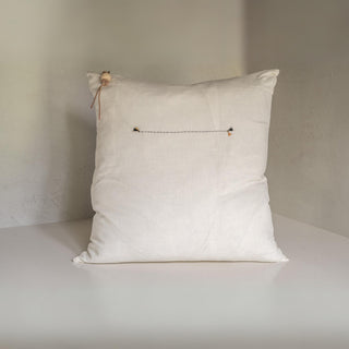 Dunedin Linen Pillow in Ivory