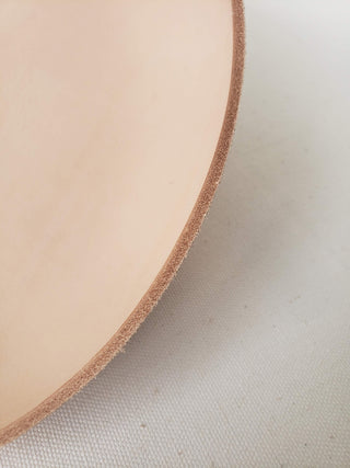 Banks Leather Bowl Detail View of Edge