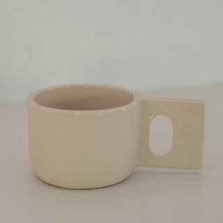 Becks Mug in Cream