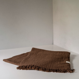 Brisbane Throw Blanket in Cocoa