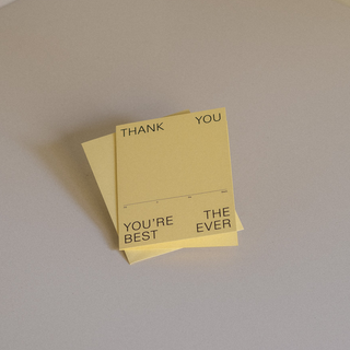 Fill In The Blank Thank You Card with Envelope
