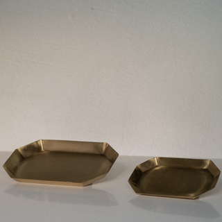 Hoseki Octagonal Trays - Side by Side