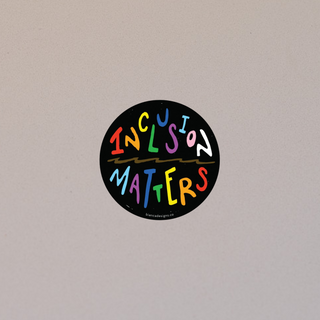 Inclusion Matters Pride Stickers