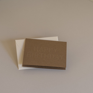 Happy Birthday Card No. 10 with Envelope