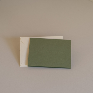 Joy & Peace Card No. 1 with Envelope