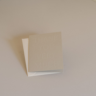 Thank You Card No. 10 with Envelope