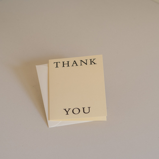 Thank You Card No. 9 with Envelope