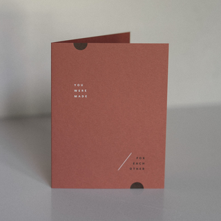Made For Each Other Greeting Card