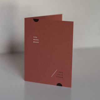 Made For Each Other Greeting Card