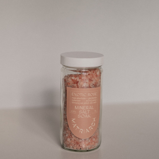 Matriarch Mineral Salt Soak - Exotic Rose