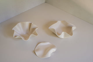 Alicja Ceramics Matte White Collection - Wait Bowls and Stowe Tray