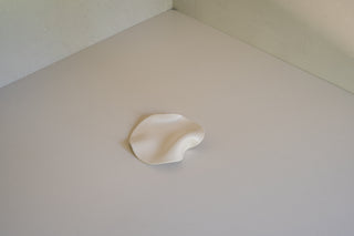 Stowe Ceramic Tray in Matte White
