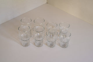 Meena Fluted Tumblers in Both Tall and Short