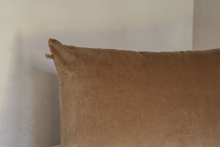 Taronga Lumbar Pillow in Nutmeg Detail View