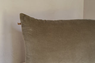 Taronga Lumbar Pillow in Olive 