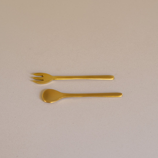 Saikai Dessert Utensils - Fork and Spoon