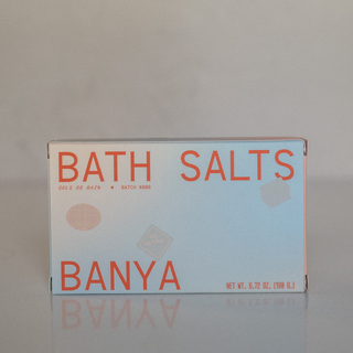 Banya Bath Salts Front View